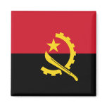 Angola Fridge Magnet