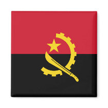 Angola Fridge Magnet