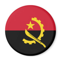 angola fridge magnet
