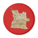 Angola Map Magnet