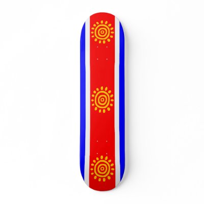Angola (Proposal), Angola flag Skate Boards by FlagLibrary