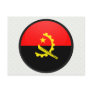 Angola quality Flag Circle Post Cards