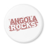 Angola Rocks Refrigerator Magnet