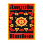 Angola Rodeo Poster postcards