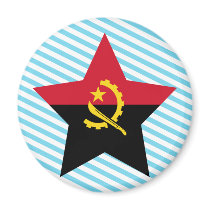 Angola Star Refrigerator Magnets