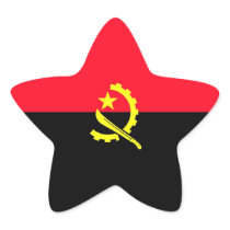 Angola Star Stickers