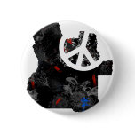 Angola Trendy Peace Sign with Angolan map buttons