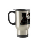 Angola Trendy Peace Sign with Angolan map mugs