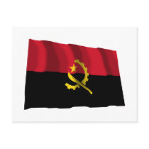 Angola Waving Flag