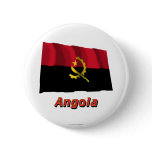 Angola Waving Flag with Name Buttons
