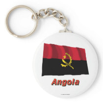 Angola Waving Flag with Name