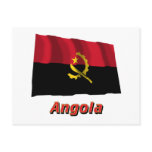 Angola Waving Flag with Name