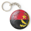 Angolan ball Black Antelopes soccer gear keychains