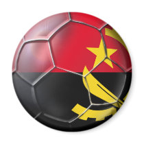 Angolan ball Black Antelopes soccer gear Refrigerator Magnet