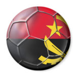 Angolan ball Black Antelopes soccer gear magnets