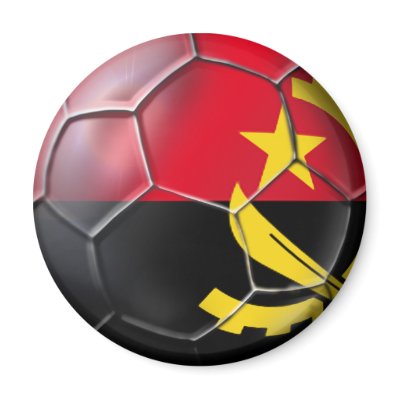 Angolan ball Black Antelopes soccer gear Refrigerator Magnet by SoccerJersey