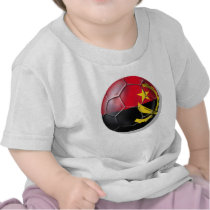 Angolan ball Black Antelopes soccer gear Tee Shirts