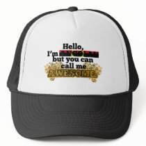 Angolan, but call me Awesome Trucker Hat