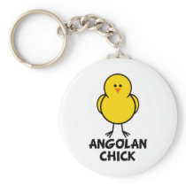 Angolan Chick Keychain