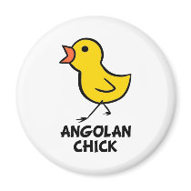 Angolan Chick Magnets