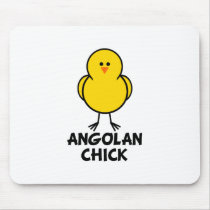 Angolan Chick Mouse Pad