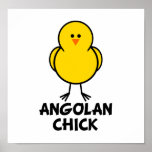 Angolan Chick Poster