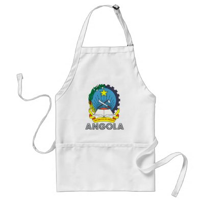 Angolan Emblem Apron by FlagStore