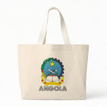 Angolan Emblem Tote Bags