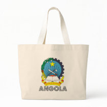 Angolan Emblem Tote Bags