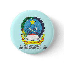 Angolan Emblem Pinback Buttons