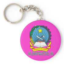 Angolan Emblem Keychains
