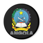 Angolan Emblem Fridge Magnets