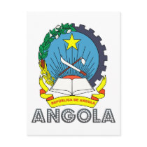 Angolan Emblem Post Cards