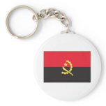 Angolan Flag Key Chains