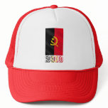 Angolan flag of Angola 2010 gifts Trucker Hat
