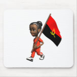 Angolan Girl mousepads