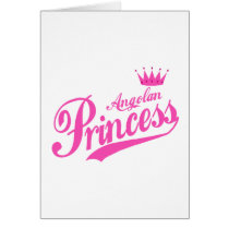 Angolan Princess Greeting Card