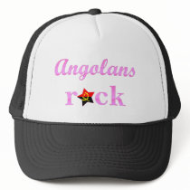 Angolans Rock - Cute Pink Trucker Hats