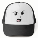 Angry Anime Eyes Trucker Hat