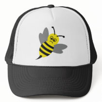 angry bee trucker hats