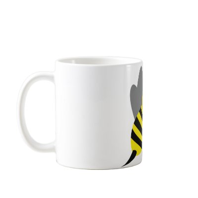 angry bee mugs by TomaniacLines