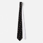 Angry Black Cat Tie