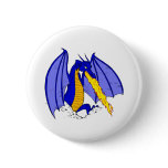 Angry Blue Fire Breather