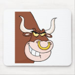 Angry Bull Head Looking Usepads