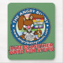 Angry Bunny Gay Bashers Mousepad