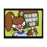 Angry Bunny Hater Postcards