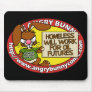 Angry Bunny Homeless Mousepad