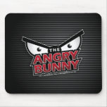 Angry Bunny Logo Mousepad