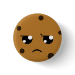 Angry Chibi Cookie Pin