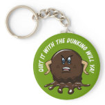 Angry Cookie Keychain